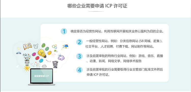 连云港ICP牌照、ICP许可证办理流程